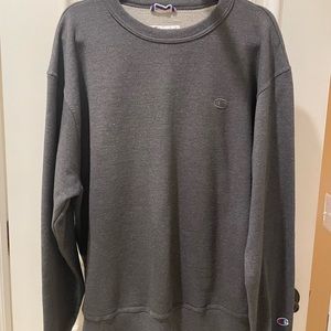 Large grey champion sweatshirt